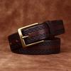 Italy Imported Vegetable Tanned First Layer Cowhide Belt Women'S Leather Fashion Casual Personality Retro Embossed Belt Women'S