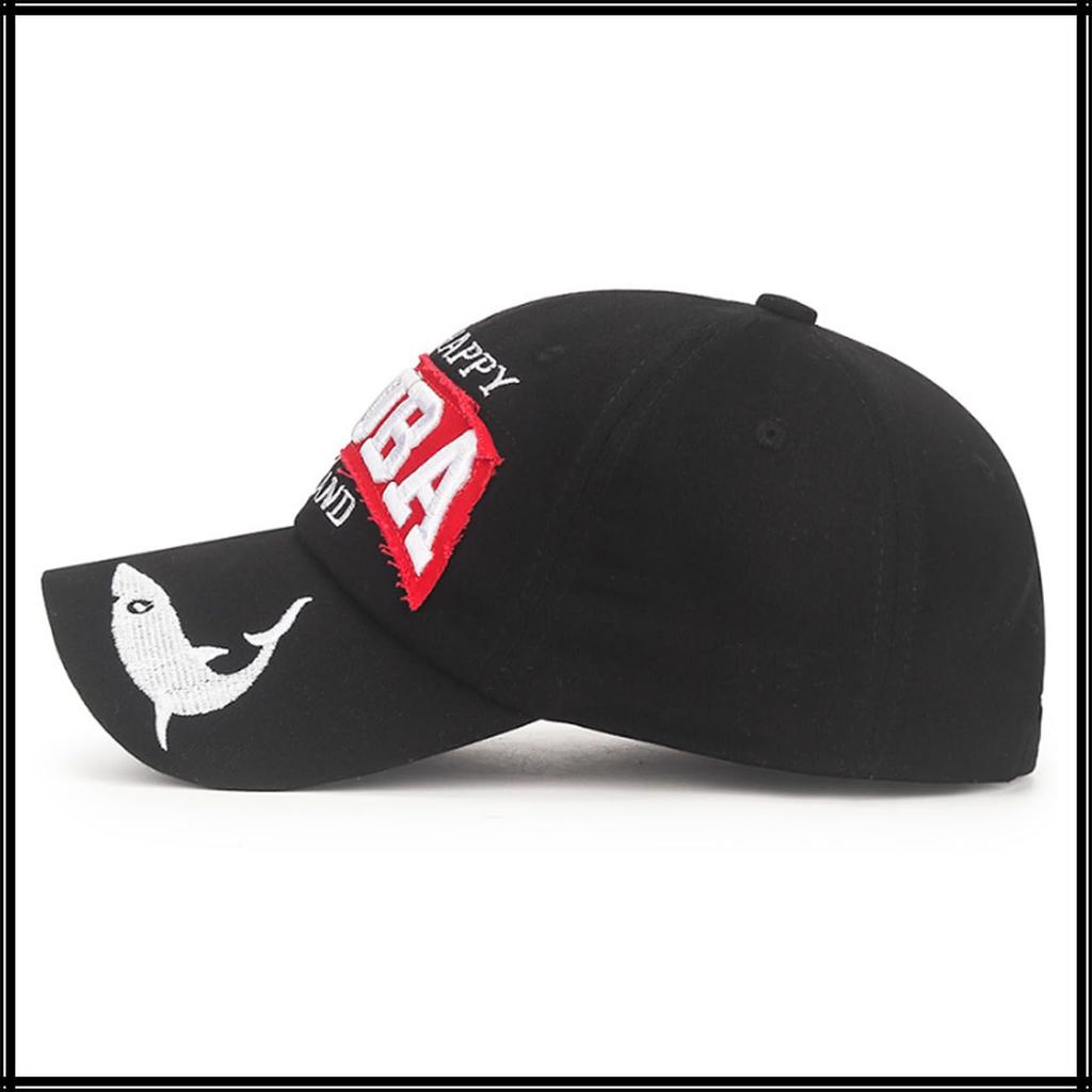 CZ018 [Croc Blanc] Chapeau, Baseball, Logo, Casquette, Élégant, Requin, Vieilli, Cool, Pour homme, Pour femme, (Marine)