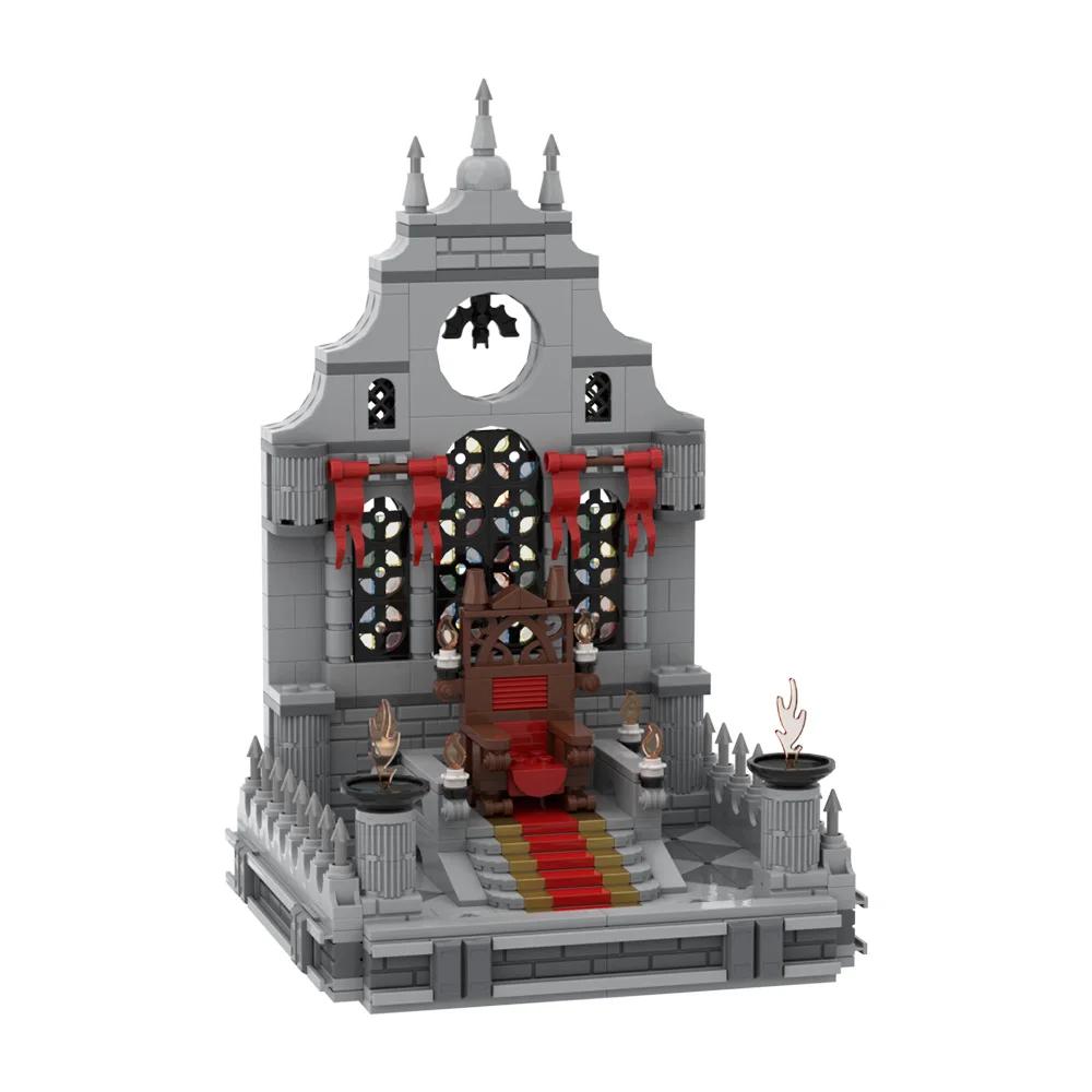 Gobricks MOC-196572 Strahd s Throne Room Building Blocks Toys