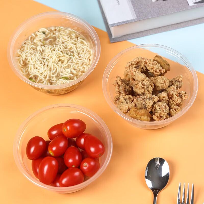 Transparent Disposable Plastic Bowls