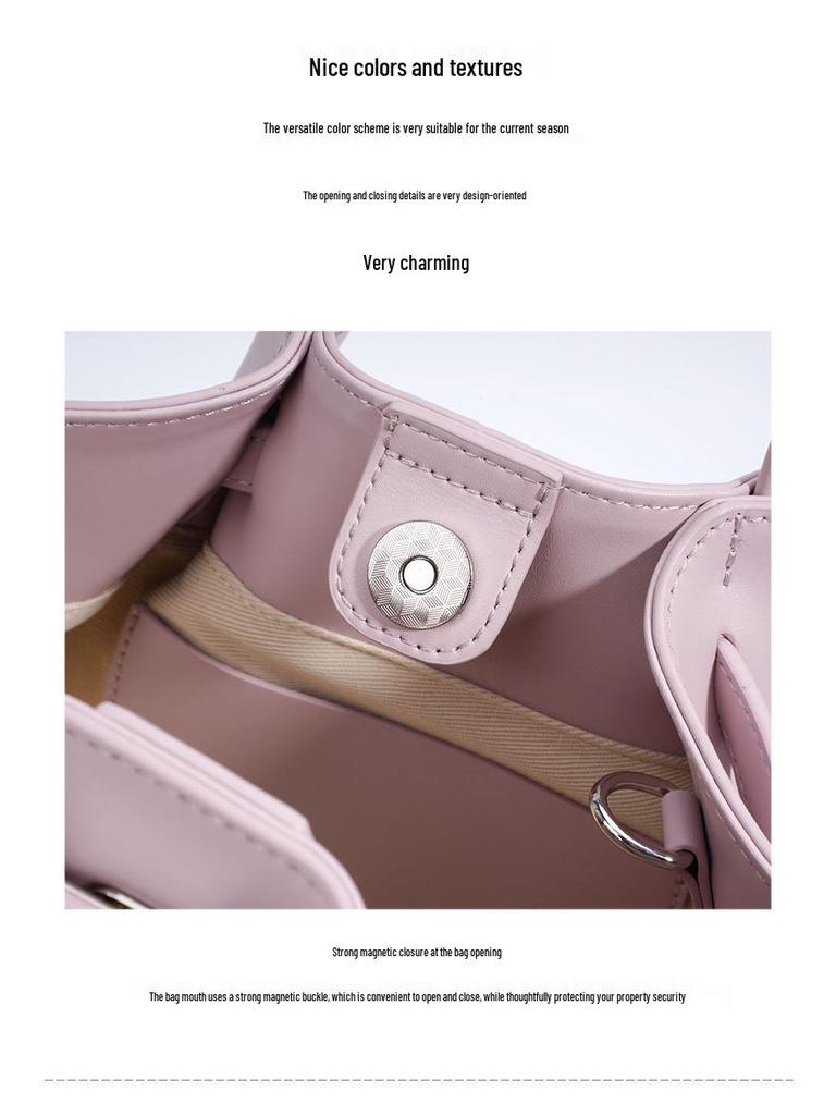 2025 Frühling/Sommer Weiche Echtes Leder Schulter-/Umhängetasche - Vielseitige Lässige Handtasche für Damen