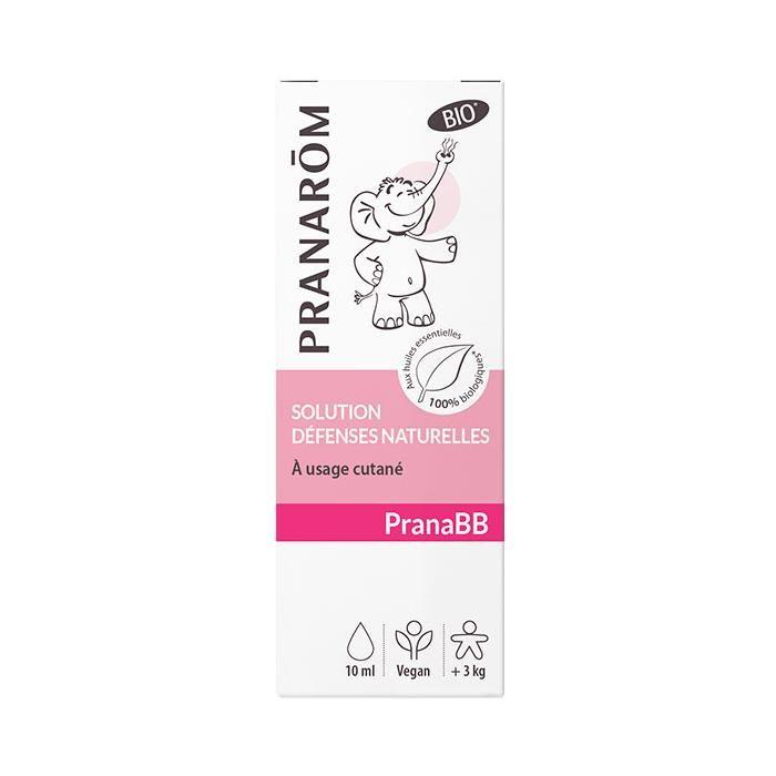 Pranarom Pranabb Solution Natural Defenses Organic 10ml