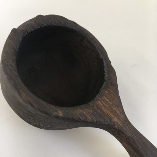 Coffee Bean Spoon, Kanazawa Paulownia Wood Crafts, Iwamoto Kiyoshi Shoten, Burnt Paulownia Wood Coffee Measure, Made in Japan
