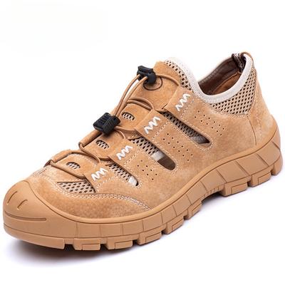 Anti-smash and Anti-piercing Labor Insurance Shoes for Men, Rubber Sole Steel Bag Head Kevlar Midsole Work Shoes