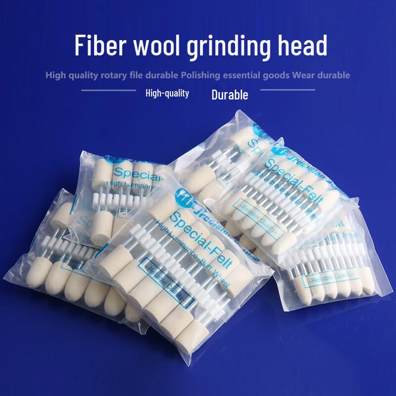 VRK Wool Felt Bullet Polishing Bit Set