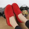 Women Loafers Suede Leather New Thick Sole Footwear Platform Flat Shoes for Women Comfort Wedge Moccasins Slip  Casual Shoes