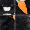 Hugs Baby Genuine Plush White Rabbit Holding Carrot - Creative Gift Toy
