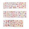 36pcs Water Transfer Nail Art Sticker Decal Dessert Fruit Nail Decoration