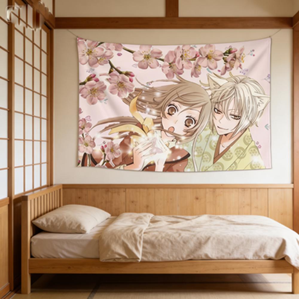 Kamisama Kiss Comics Tapestry Wall Decor Hanging Room Background Party Cloth Anime Decorations for Bedroom Living Room