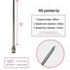 200mm Precision Stainless Steel Dispensing Needle with Pointed and Flat Tips