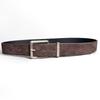 Luxury Design Suede Leather Belt Pin buckle Waistband Fashion Business Waist Belt  For Women