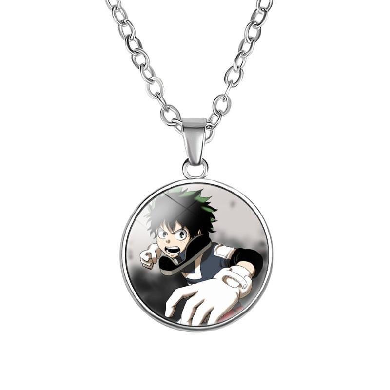 My Hero Academia Pendant Necklace Handmade Alloy Cartoon Character Jewelry