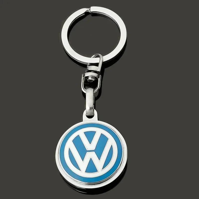 2025 Hot For Volkswagen Polo 7 6 5 Golf Passat MK2 MK3 Scirocco Lavida Santana Touran Car Logo Key Chain Keyring Metal Keychain