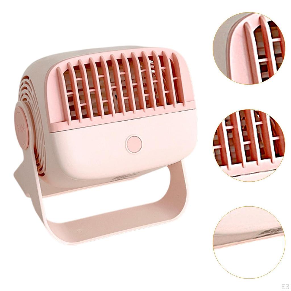 Bordvifte 5 Moduser Vind Lettvekt Campingvifter Bærbar Kjøling for Kjøkken Innendørs Utendørs