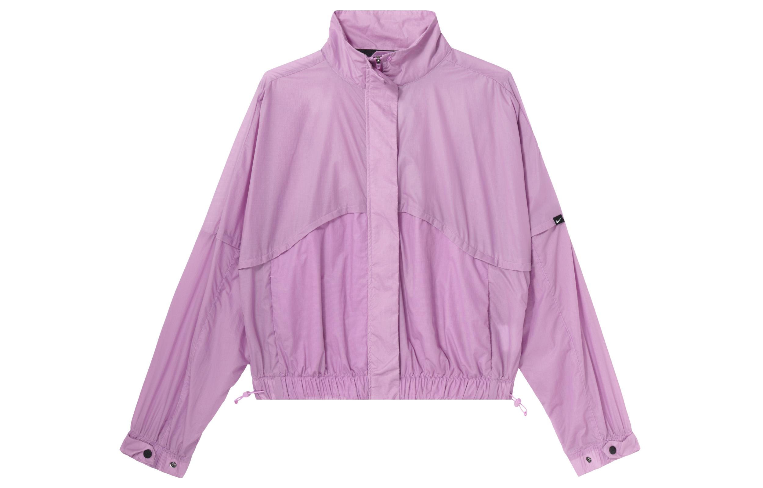 Nike Jackets Women s Purple Stand Collar Moderate Other DX0289-532 L