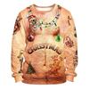 3d Mens Christmas Graphic Print Xmas Hoodie Sweatshirt Pullover Jumper Tops