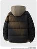 Men's High-Quality Winter Hooded Puffer Jacket - Thickened Cotton for Warmth