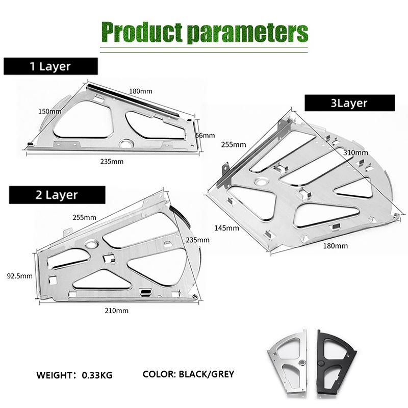 2 Bucăți Balama Dulap Pantofi Oțel Raft Pantofi Suport Flip Cadru Metalic Balama Raft Pantofi Durabil