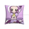 Ellie Polyester Cushion Cover Magical DoReMi Anime Sofa Office Decorative Reusable Hug Pillowcase