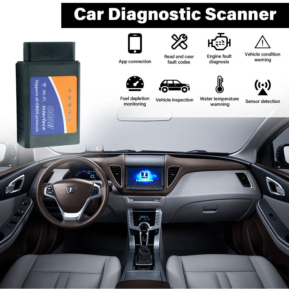 BT/Wifi ELM327 OBD Automotive Diagnostic Tool Android /IOS PK Vgate Icar2 Code Reader ELM327 V2.1 OBD2 Scanner TR6260S1