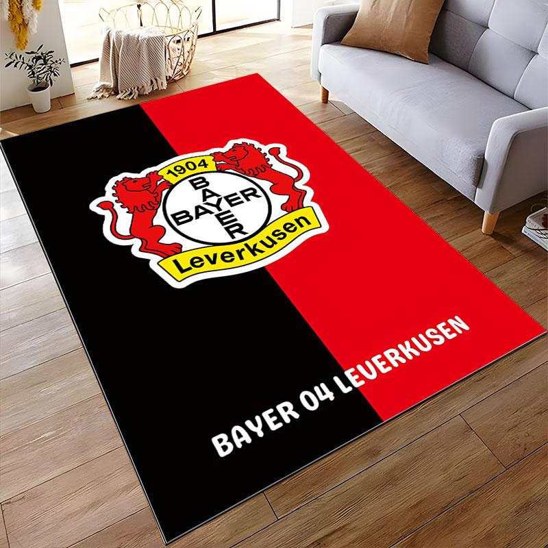 Bayer Leverkusen Emblem Carpet Suitable As a Non-slip Mat for the Living Room or Bedroom Sofa