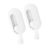 Adhesive Hooks Waterproof Rotatable Foldable Wall Stick Hooks for Kitchen Bedroom Bathroom 2pcs