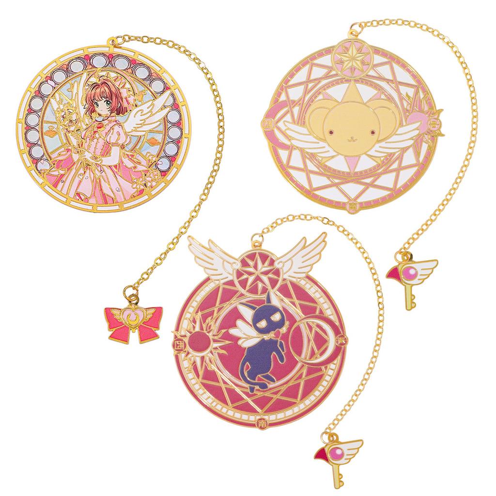 Cardcaptor Sakura Metal Bookmark - Cartoon Anime Style, Stationery Item