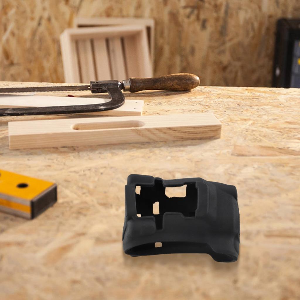 Black Wrench Cover DCF850 Power Tools Cover Protective Boot Tool Boot