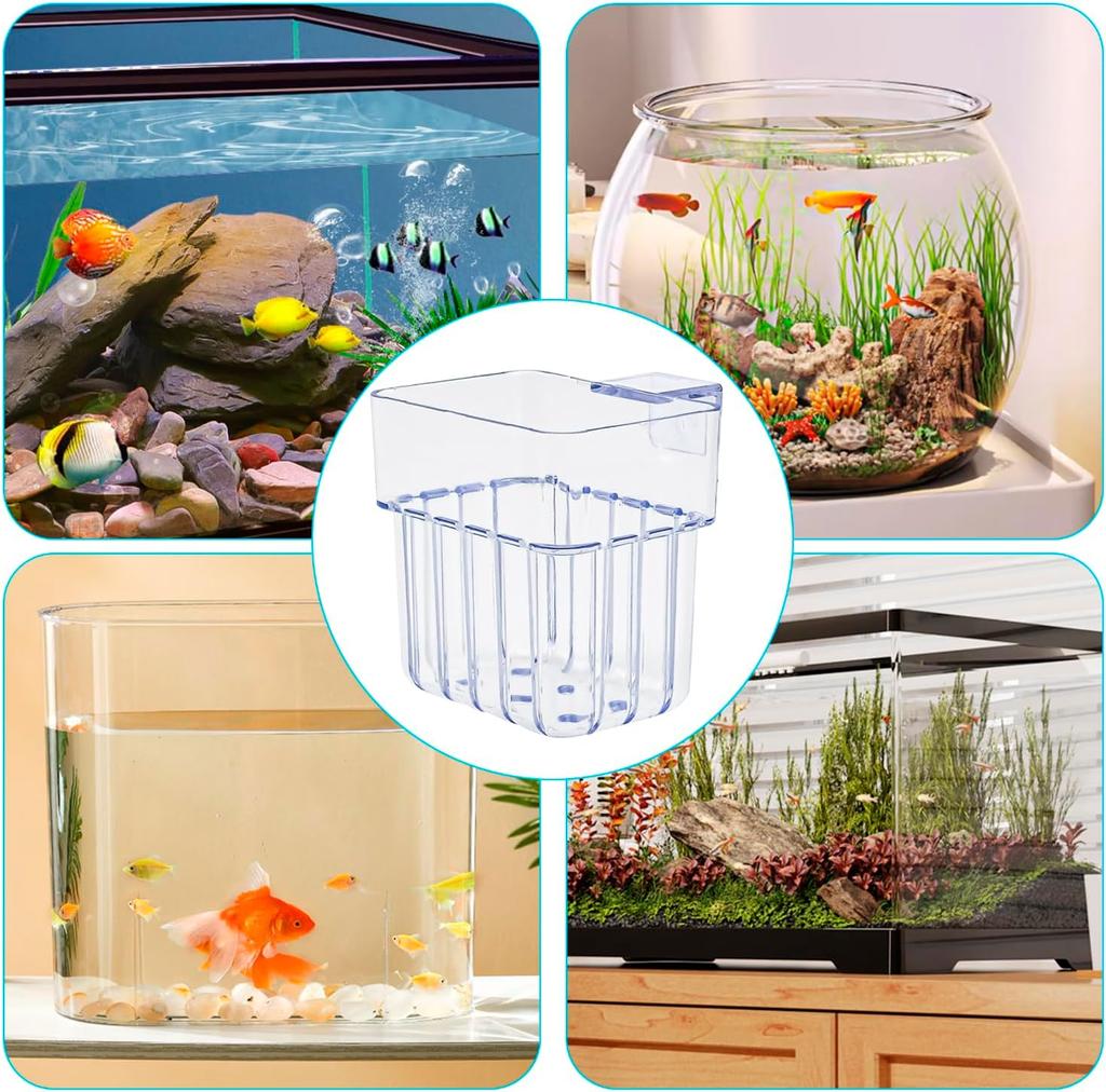 1/3pcs Fish Aquarium Water Grass Cup Multiple Plant Hydroponics Hydroponic Planting Basket for Fish Tank Landscape Home Garden