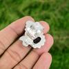 African Amethyst Stone Sister Statement Trendy Ring Jewelry 925 Sterling Silver