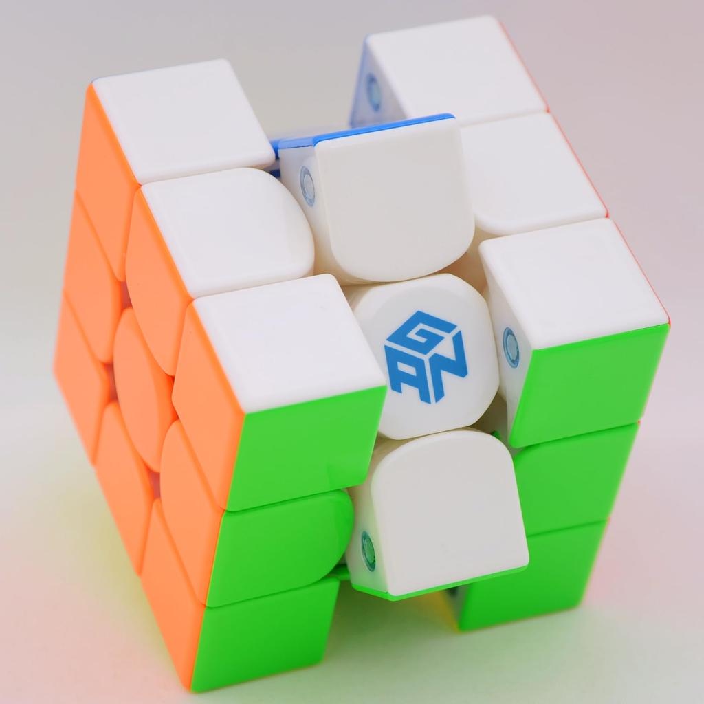 Bucubke GAN 356 Maglev Frosted 3x3 Stickerless Speed Magic Magnetic Cube GAN356 Maglev 3x3x3 Competition Puzzle Cube Frosted Magnetic Levitation