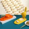 2 In1 Dumpling Maker Wrapper Presser Kit Manual Labor-Saving Dumplings Dough Molder Machine Kitchen Gadget Apple Pie Baking Tool