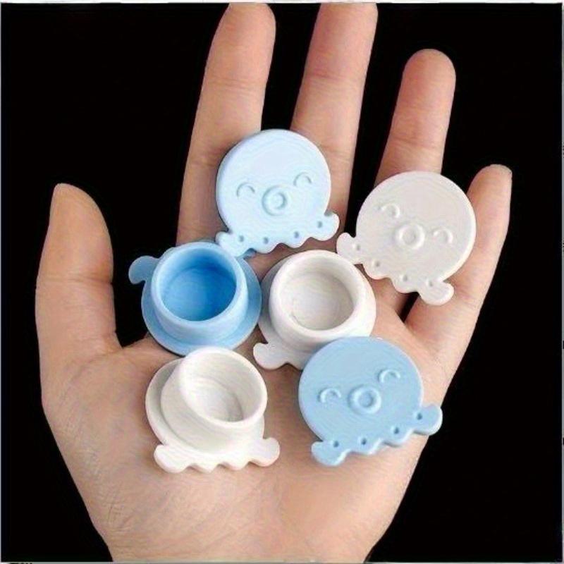 1PC Cute Octopus Bathroom Sink Plug - Leakproof Washbasin Drain Plug, Easy Installation, Press Installation