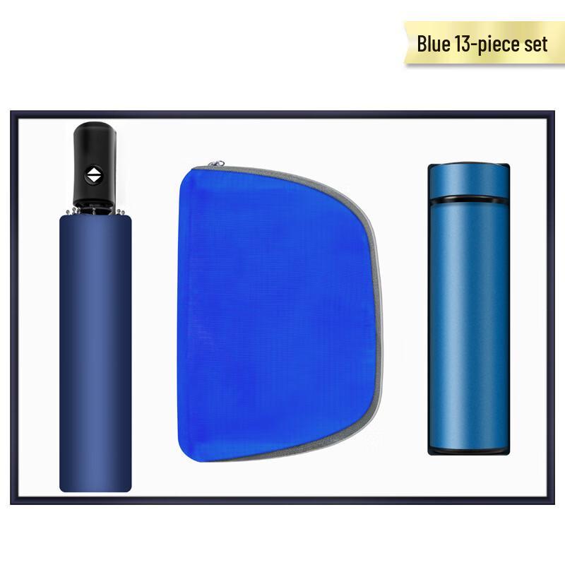 Global Business Travel Gift Set (Insulated Bottle, Backpack, Umbrella)