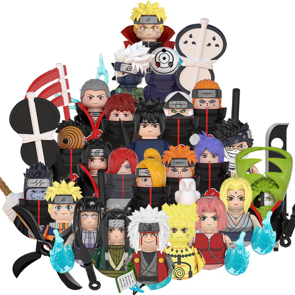 MOC Creative Anime Cartoon Bricks Dolls Compatible Model Mini Education Puzzle Assemble Action Figures Building Blocks Toys