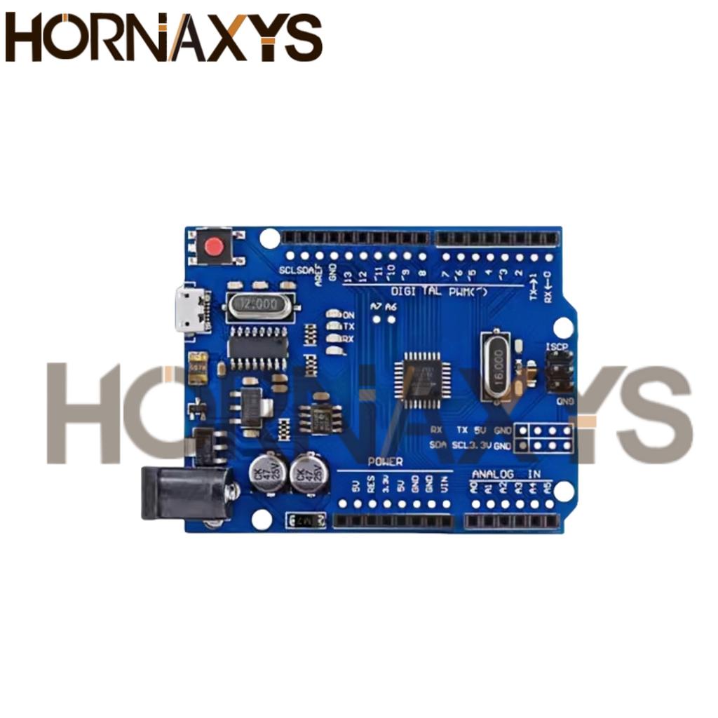 1-10PCS UNO R3 CH340G MEGA328P Chip UNO R3 + USB/TYPE-C/MICRO Cable ATMEGA328P-AU Development Board 16Mhz