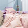Premium Sense 120S Long-Staple Cotton Pure Cotton 4Pcs Set Cotton Embroidered Quilt Cover Bed Sheet Sleeping Naked Skin-Friendly Bedding