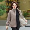 Winter Women's Cotton-padded Jacket, Granular Plus Velvet Thick Padded Jacket, Warm Jacket, Clothes