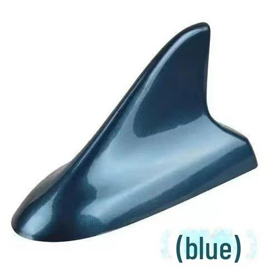 

Универсальная автомобильная антенна «Акулий плавник» A-886, наклейка на крыло крыши для автомобилей без радиоприемника. синий