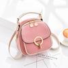 Bag Women's messenger bag 2025 New Korean fashion contrasting color shoulder bag Women's bag Backpack Women's bag
