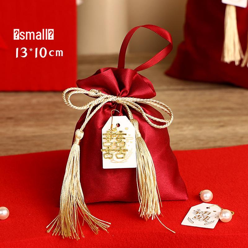 Chinese Style Wedding Candy Handheld Packaging Bag