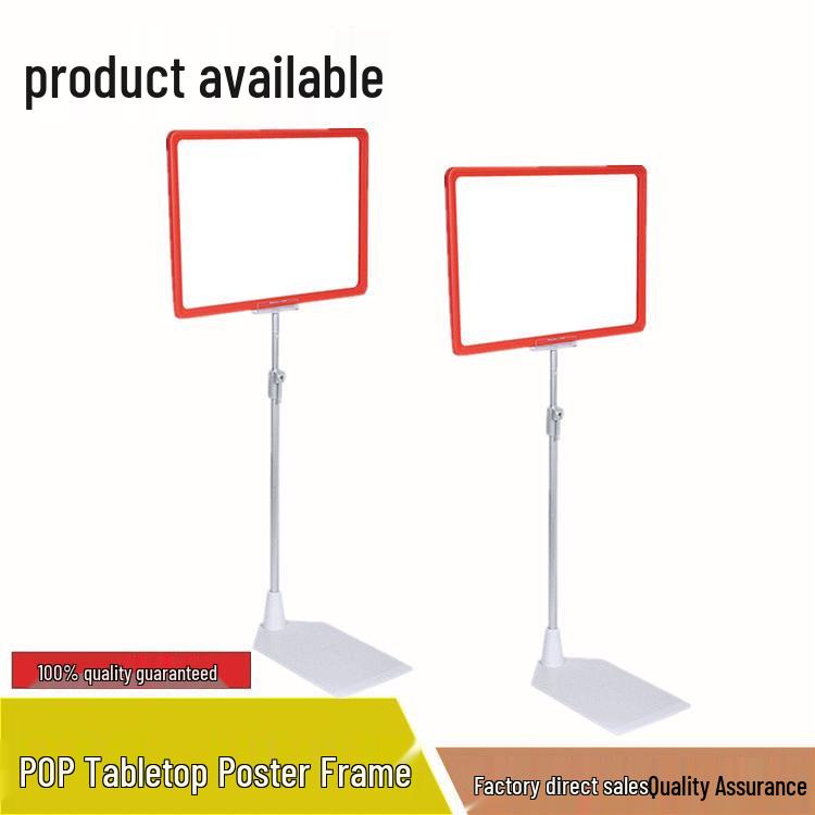 

Пластиковая настольная подставка A4POP для ценников и постеров A3/A4