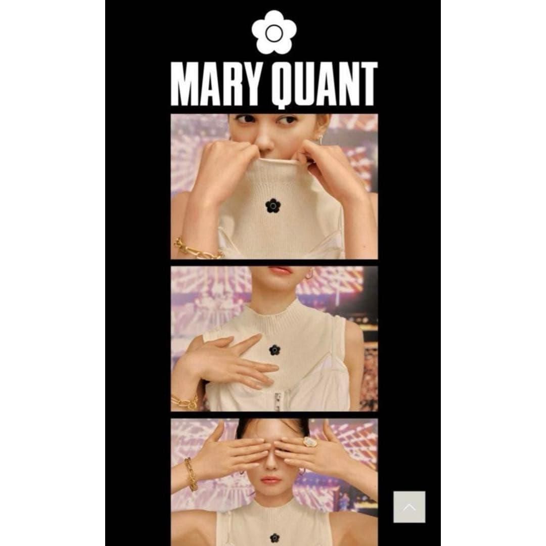 [LILY BROWNMARY QUANT] Daisy embroidery knit tank
