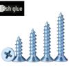 Hardened Phillips Countersunk Blue Zinc Self-Tapping Wood Screws