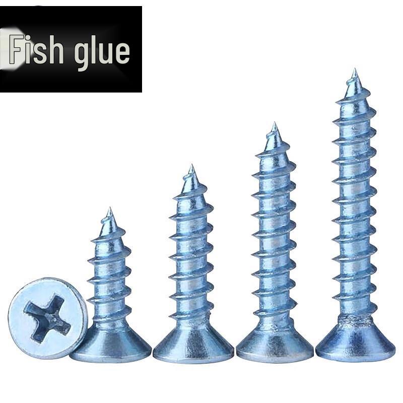 Hardened Phillips Countersunk Blue Zinc Self-Tapping Wood Screws