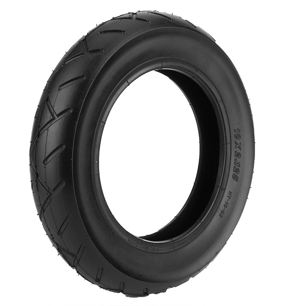 10*2.125 Inflatable Tyre Pneumatic Outer Tube Black for 10inch Electric Scooter