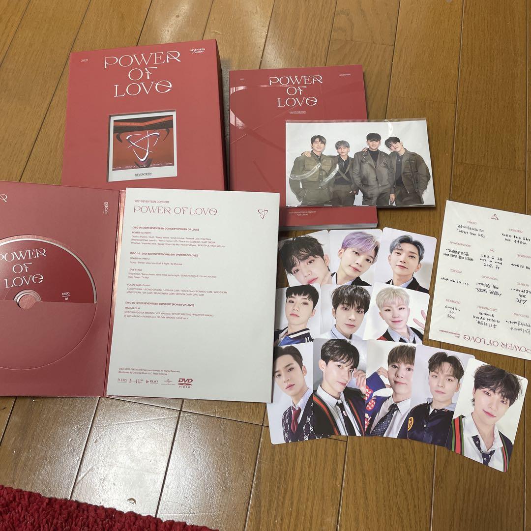 

[USED] SEVENTEEN POWER OF LOVE DVD
