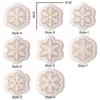 Embossed Mold Snowflake Polymer Clay Cutter Mold Handmade Cutting Die  Jewelry Making