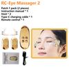 Ems Pulse Micro Current Eye Massage Equipment Eye Massager Reduces Dark Circles, Lifts and Tightens The Skin Face Microcurrent
