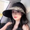 Water Ink Ink Wash Summer Sun Hat With Adjustable Fit For Face Face Small And Sunshade